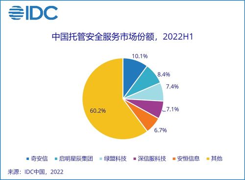 2022上半年中國IT安全服務市場穩步增長，廠商總收入達12.25億美元，漲幅11%